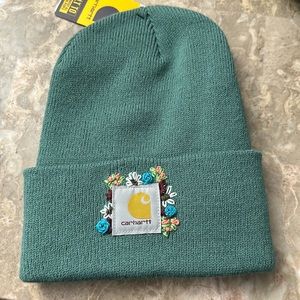 New Carhartt with embroidery flowers.